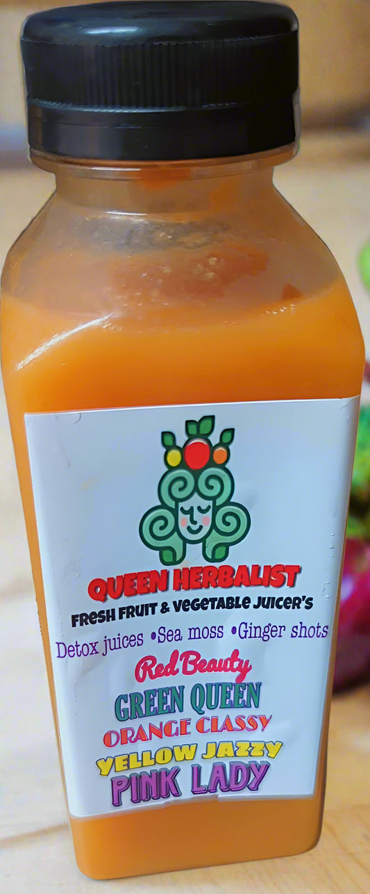 Fresh fruit and vegetable juice.